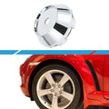 Universal Wheel Center Hub Cap 69mm Chrome Silver Tone