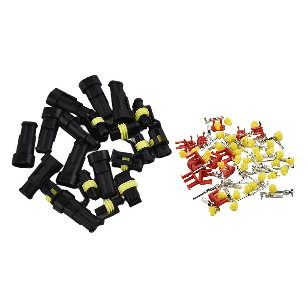 10x Waterproof Electrical Wire Cable Connectors for Cars, Trucks
