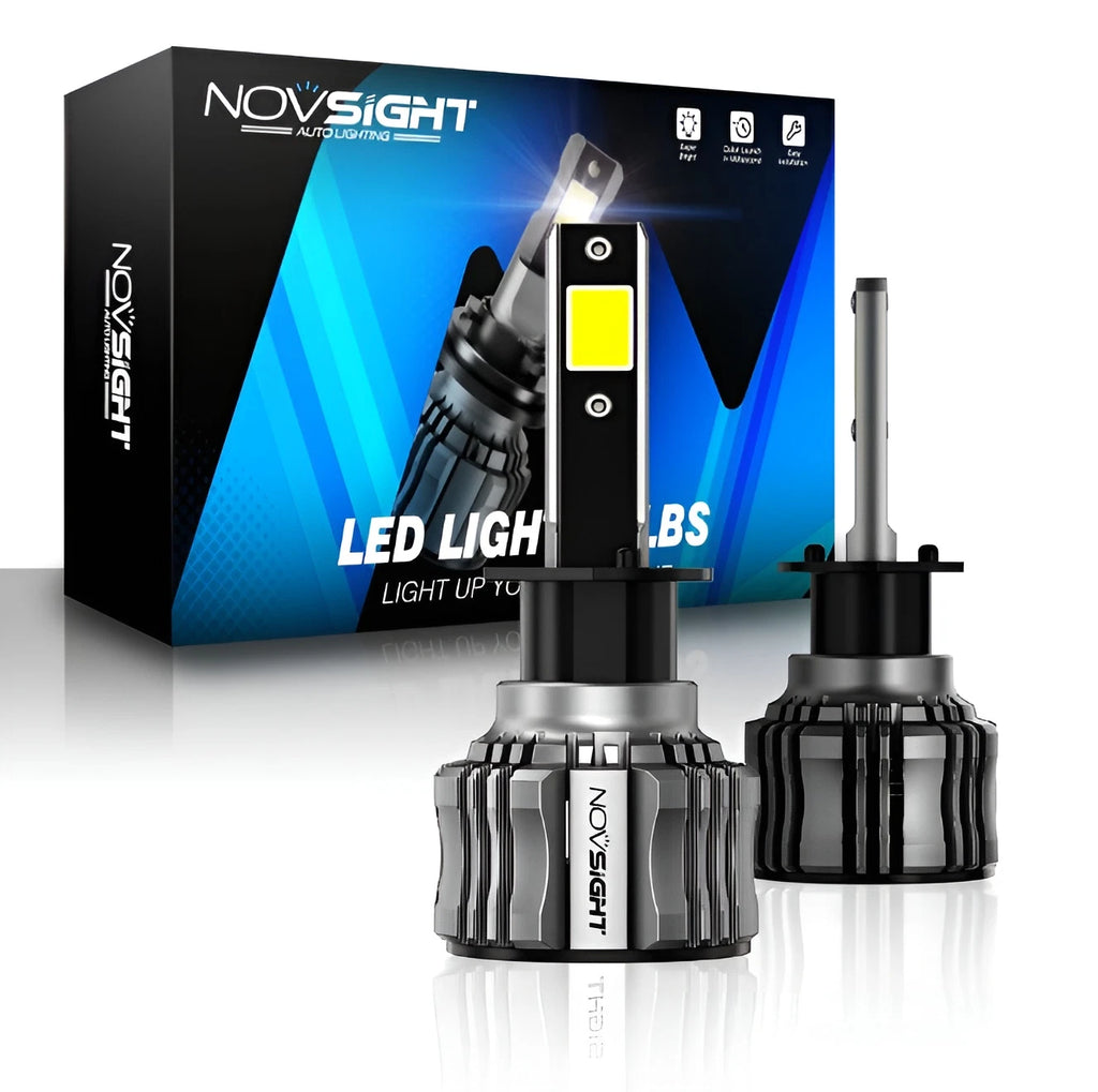 2X H1 LED Headlight Bulb Conversion Kit for
