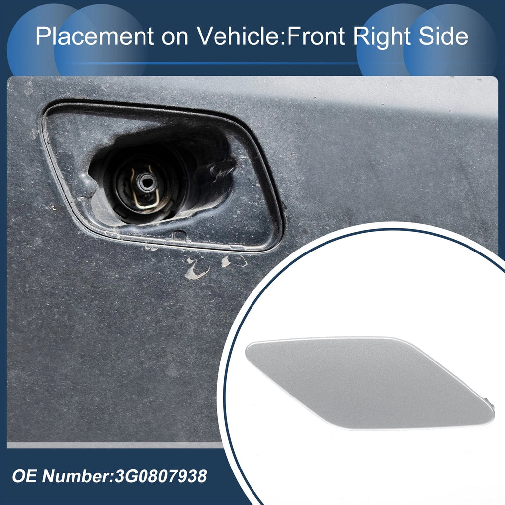 Front Right Washer Nozzle Cover Cap for Volkswagen Passat B8 3G (2015–2021)