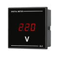 6L2 Digital LED Ammeter AC 50-500V Voltage Display Meter for Single Phase