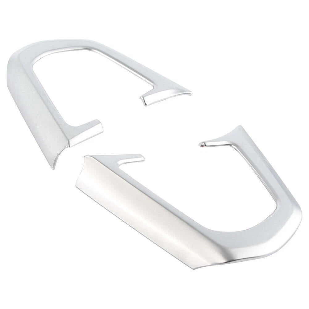2pcs ABS Inner Steering Wheel Button Trim for BMW X3 G01 (2018)