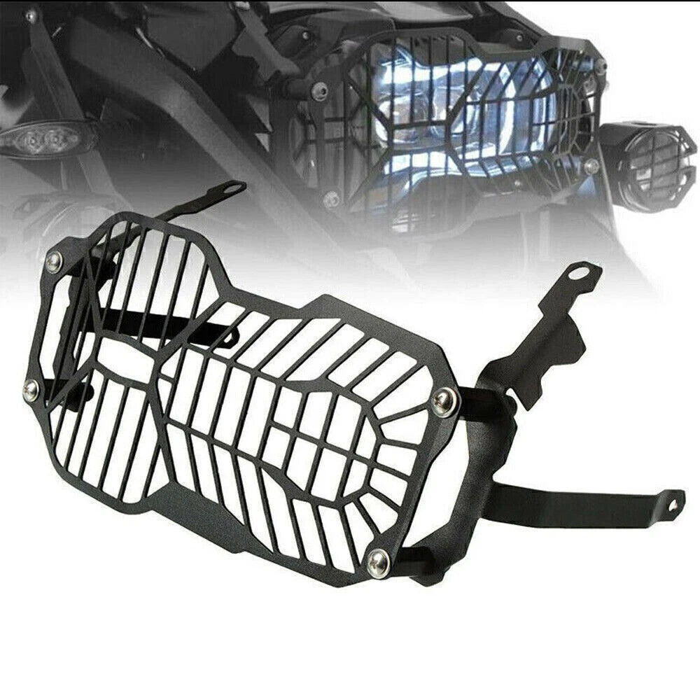 Front Headlight Protector Guard for BMW R1200GS/R1200GS ADV (2013–2018) Black