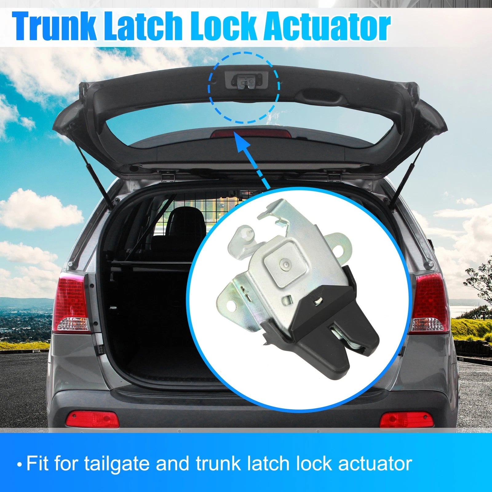 Tailgate Latch Actuator Replacement for Toyota Camry (1992–1996)
