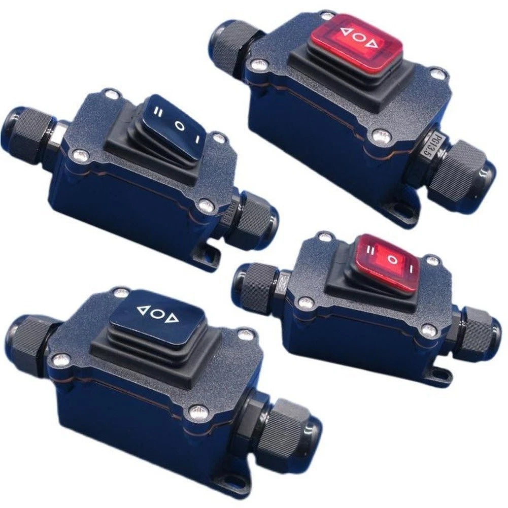 Waterproof 30A 250V 6 Pin Boat Switch (Self Resetting)
