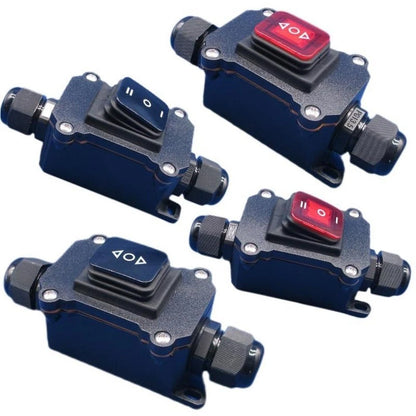 Waterproof 30A 250V 6 Pin Boat Switch (Self Resetting)