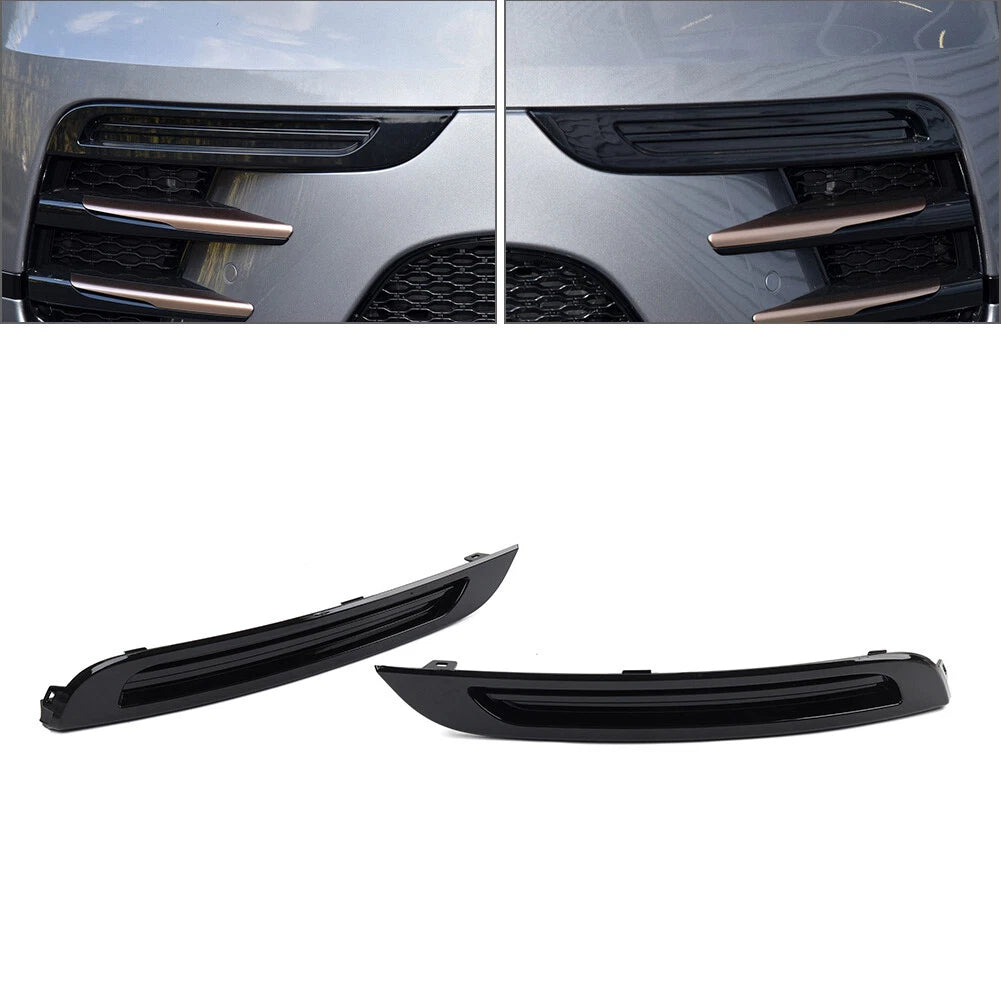 1 Pair Front Fog Light Frame Cover for Land Rover Range Rover Velar (2017–2023)