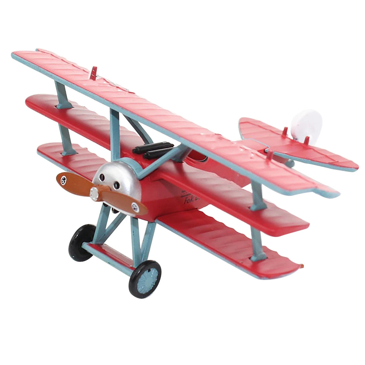 1/72 Scale Fokker Dr.I Triplane Model for Display (Red Baron)