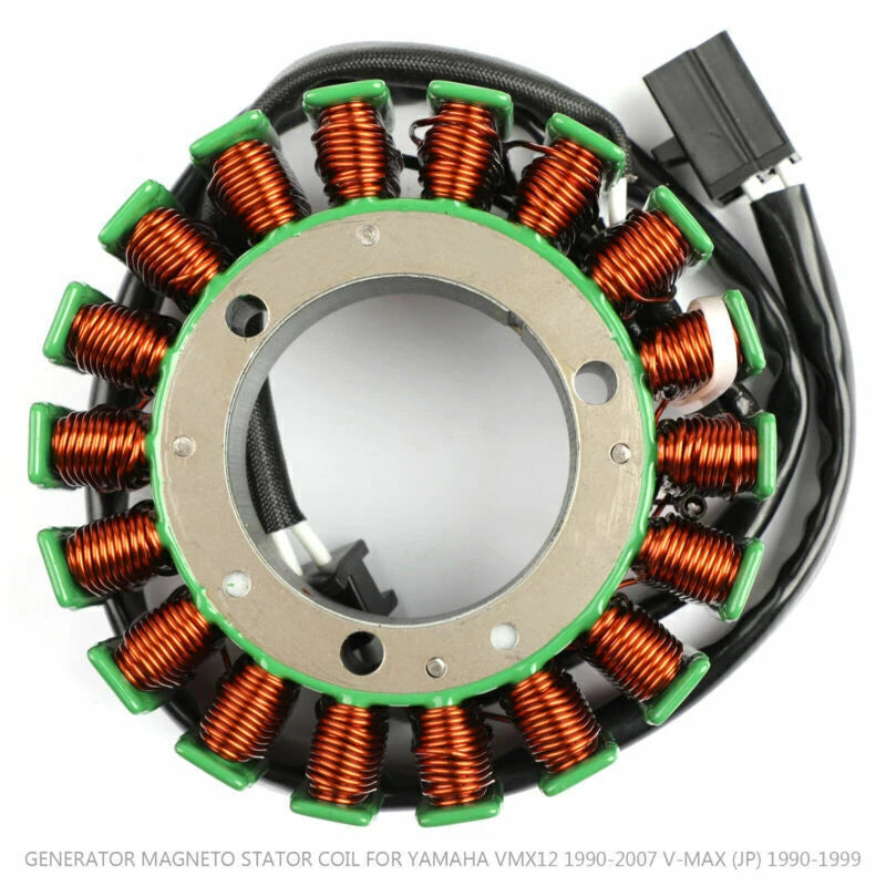 Generator Stator for Yamaha VMX12 (1988–2007) 3UF-81410-10-00 T9