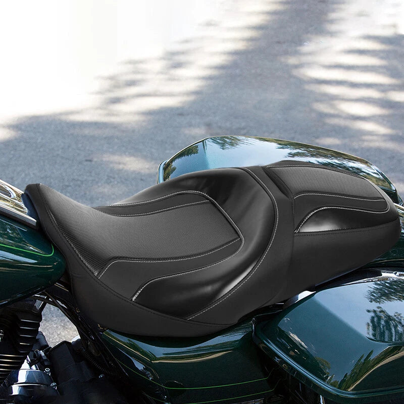 Driver Passenger Seat for Harley Touring Electra Street Glide (2009–2023)