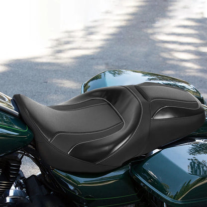 Driver Passenger Seat for Harley Touring Electra Street Glide (2009–2023)