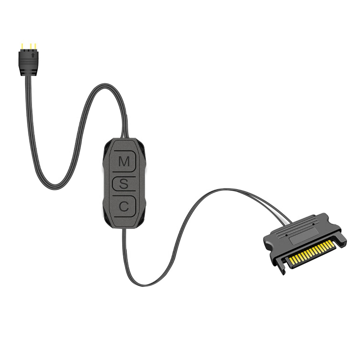 AR-1 RGB Light Controller Cable for AURA ARGB (5V, 3 Pin to SATA)