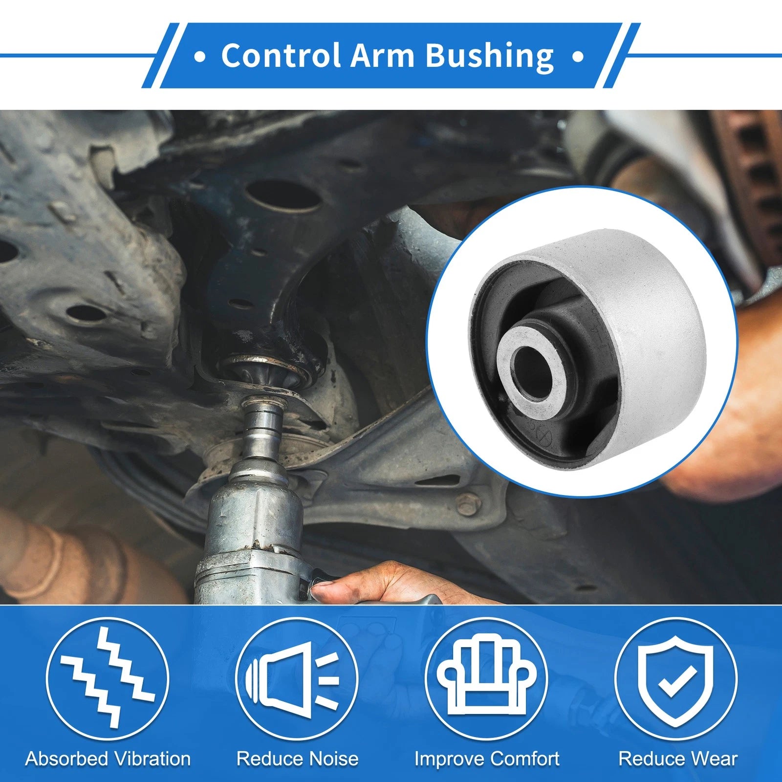 Rear Crossmember Bushing Replacement for Subaru Ascent Forester Impreza (2018–2024)