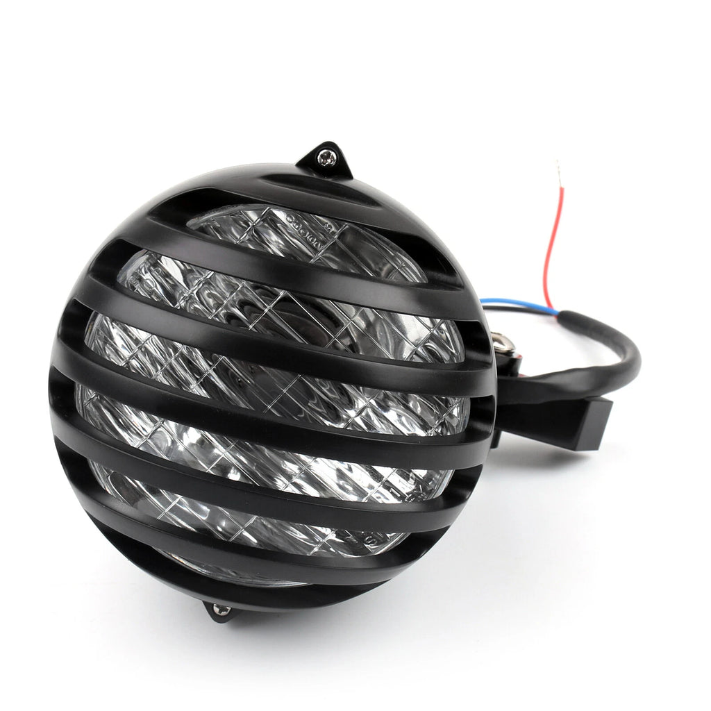 5.5" Black Bullet Headlight for Chopper Cruiser