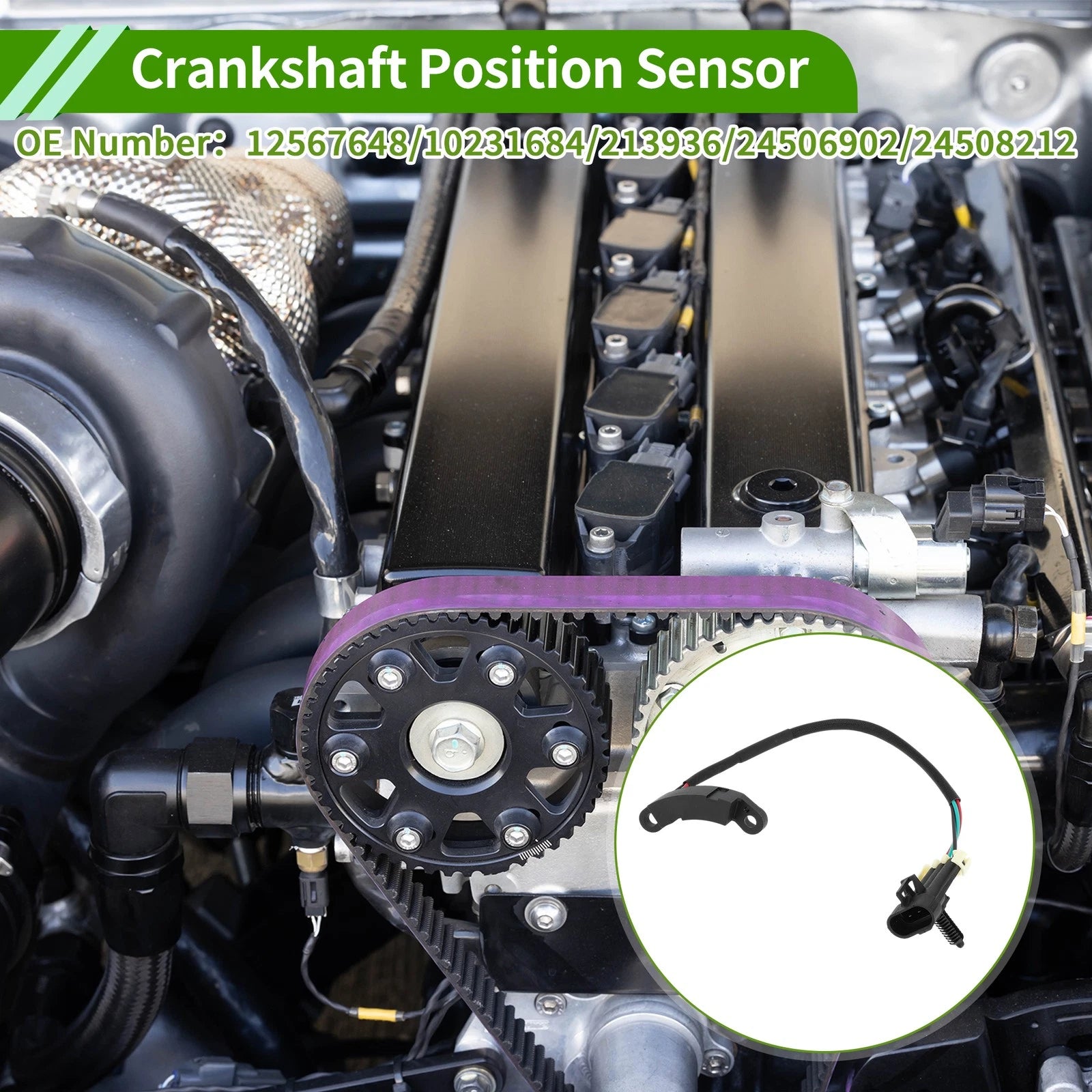 Crankshaft Position Sensor Replacement for Chevrolet Malibu Base (1997-2003)