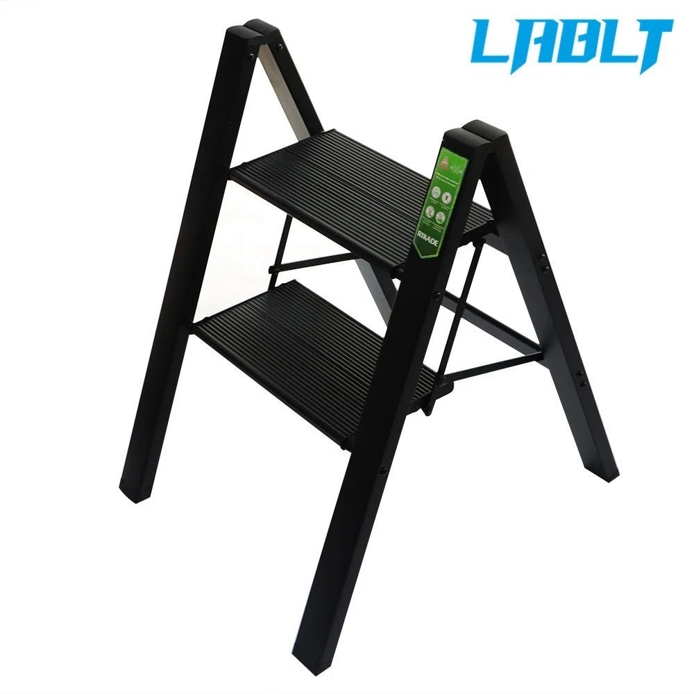 2-Step Folding Ladder for Universal Use (330lb Capacity)