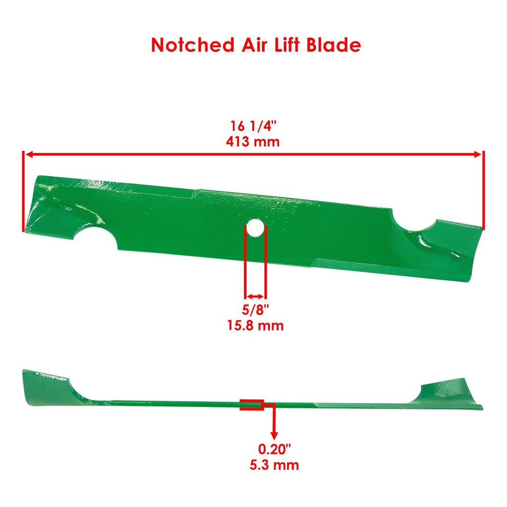 Deck Blade with Bolt Replacement for Exmark 48 Inch (2005–2015)