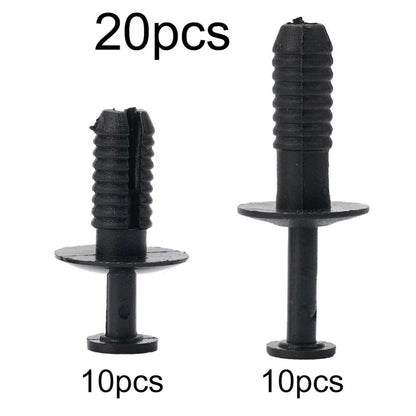 20PCS Push-Type Retainer Clips for BMW E30 E39 E46 E53 E60 (1982–2006)