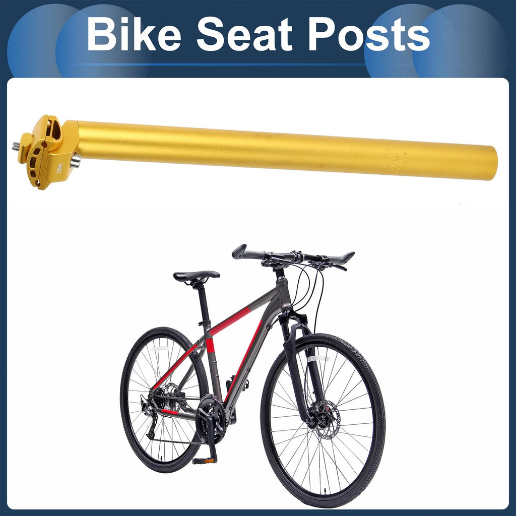 Seat Post 31.6x400mm Adjustable Angle for Bike Mountain Road (2000–2026)