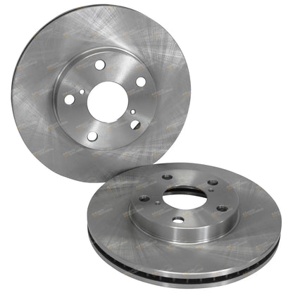 Front Disc Brake Rotors & Pads for Toyota RAV4 (2000–2005) ACA20 ACA21 ACA22 ACA23