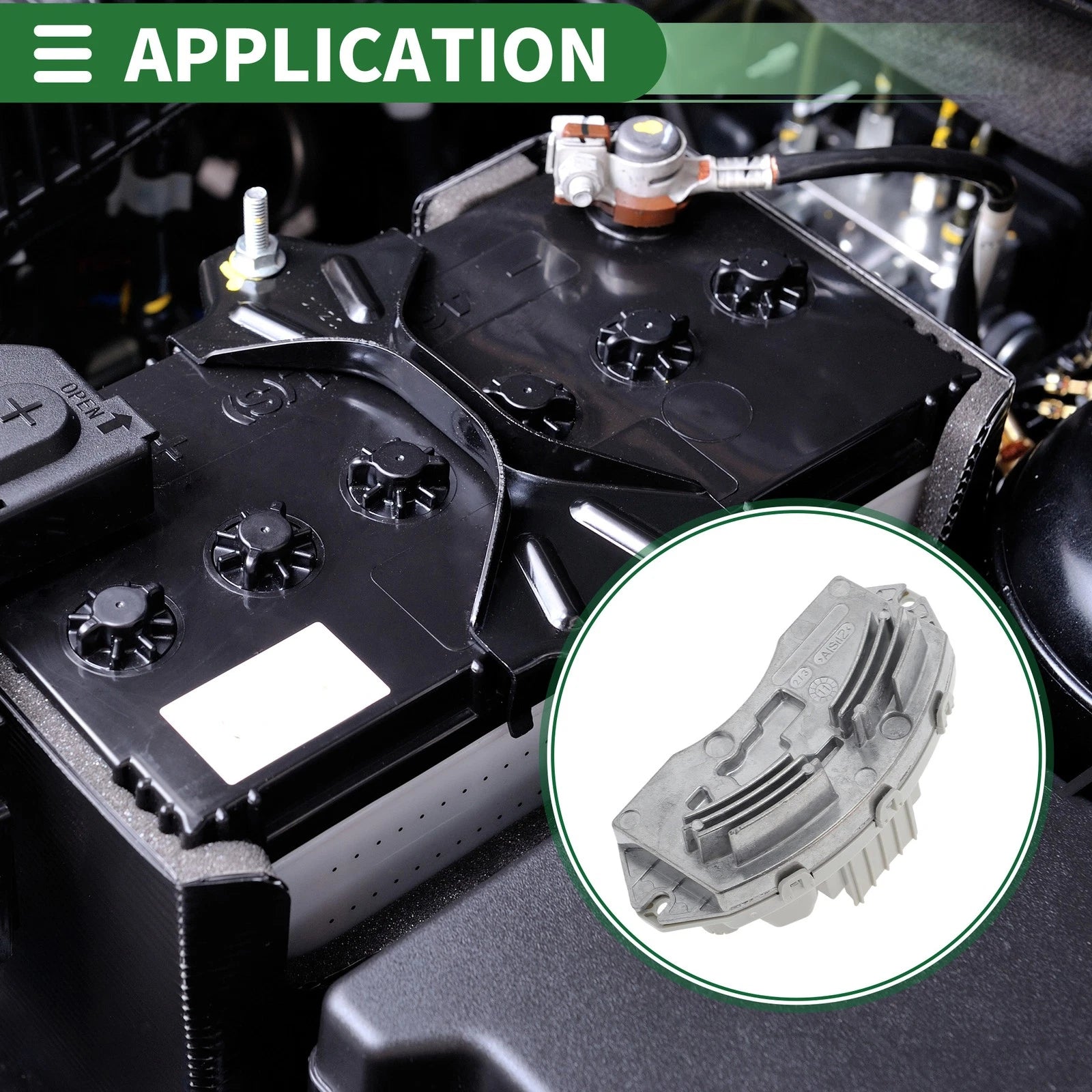 HVAC Blower Motor Resistor Replacement for BMW 335i Base (2007–2013)