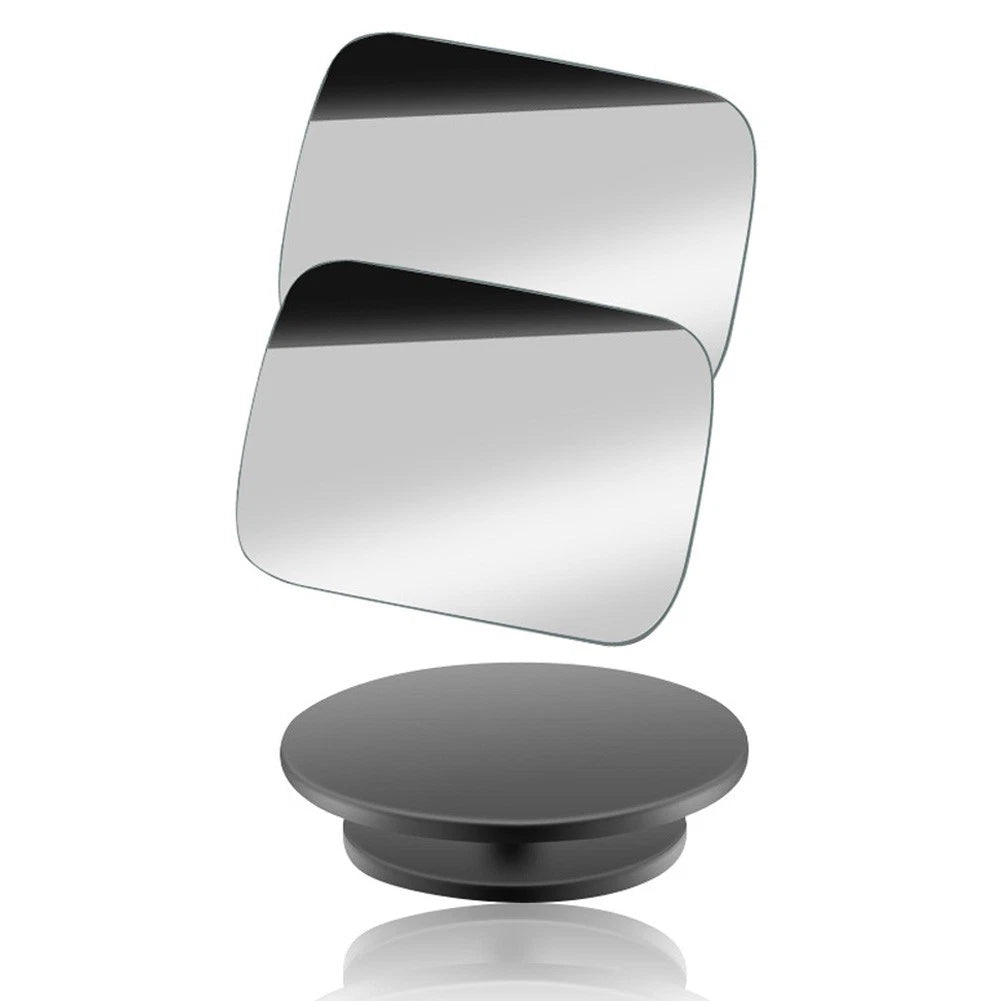 2X HD Convex Lens Rectangle Blind Spot Mirrors for Universal Vehicles