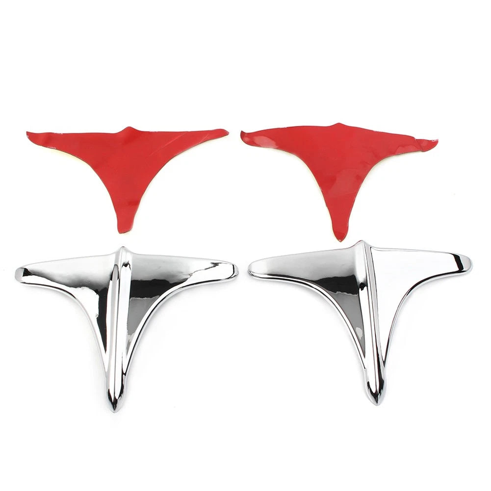 Chrome Rear Fender Accents Trim for Harley Touring (2009–2017)