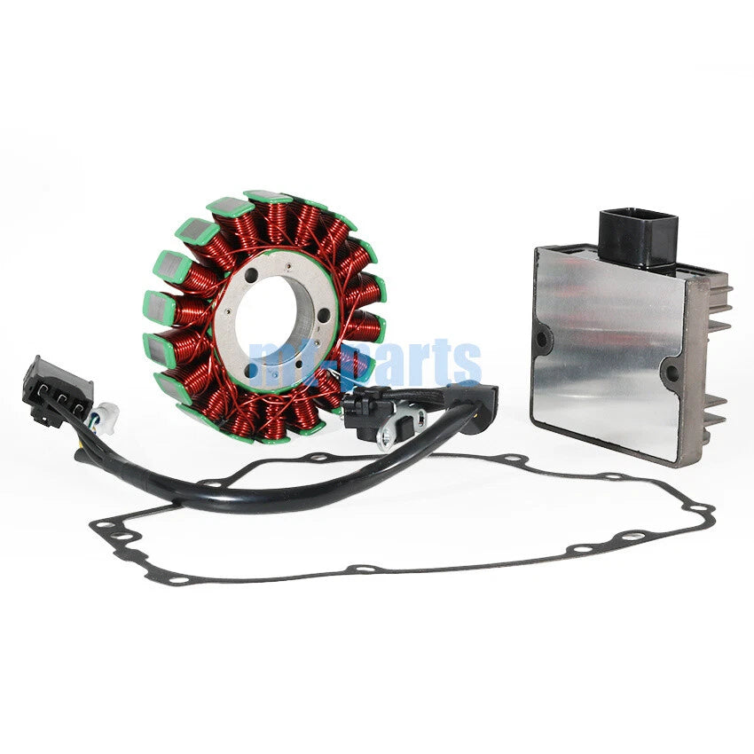 Stator Coil, Regulator Rectifier, Gasket for Kawasaki KLE300 Versys-X 300 (2017–2023)