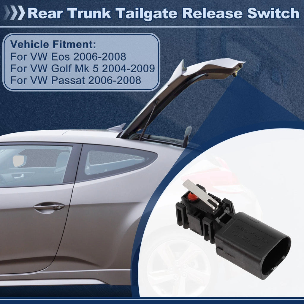 Tailgate Trunk Release Switch for VW Eos (2006–2008) 1K0962103