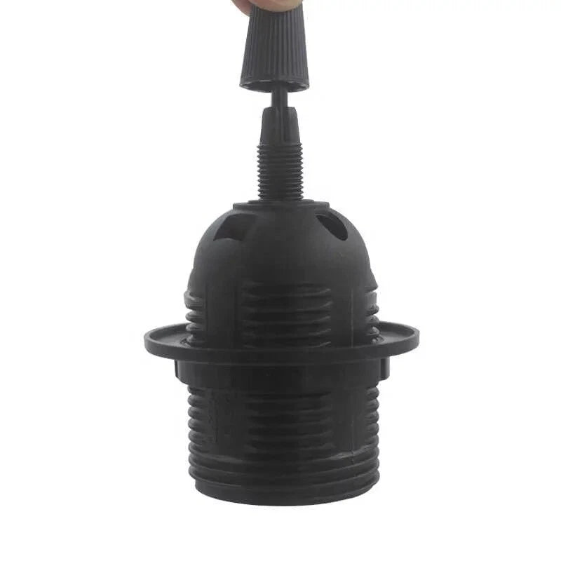 E27 Cable Cord with Switch Pendant Lamp Base Socket EU Plug