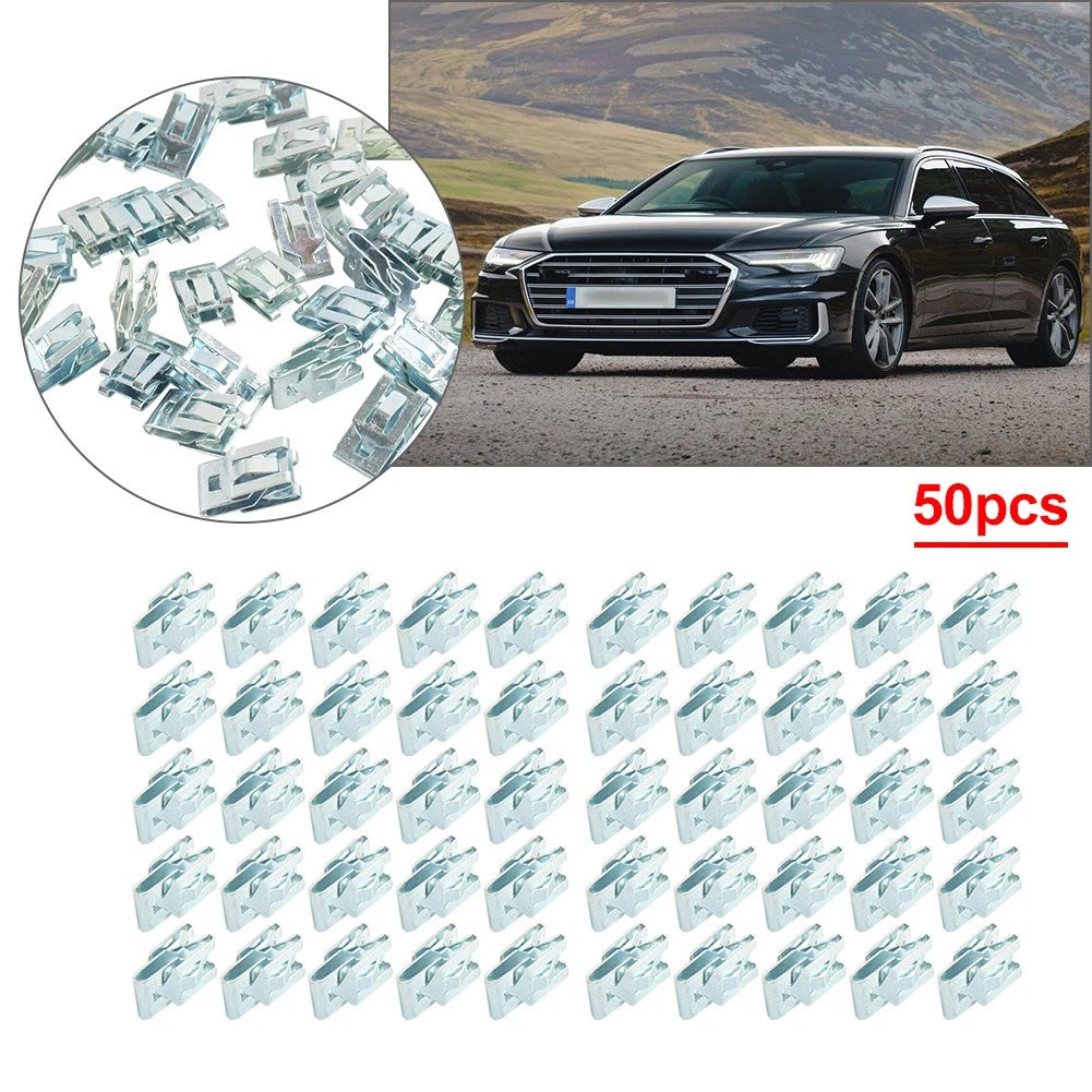 50x Instrument Panel Dashboard Retainer Fasteners Clips Moulding Trim