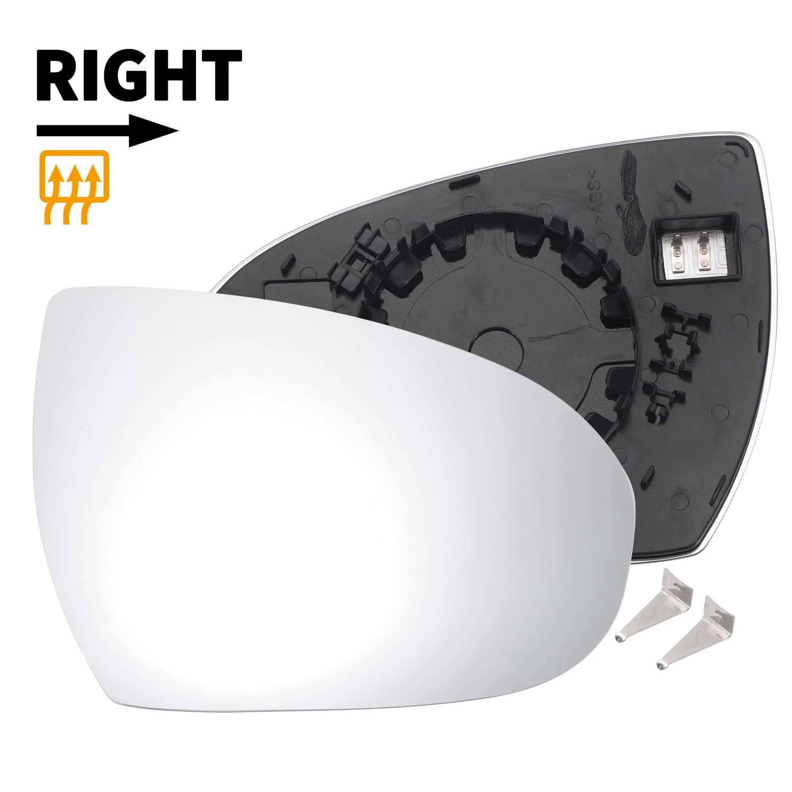Right Side Mirror Glass with Back Heated for Hyundai Tucson (2015–2020)