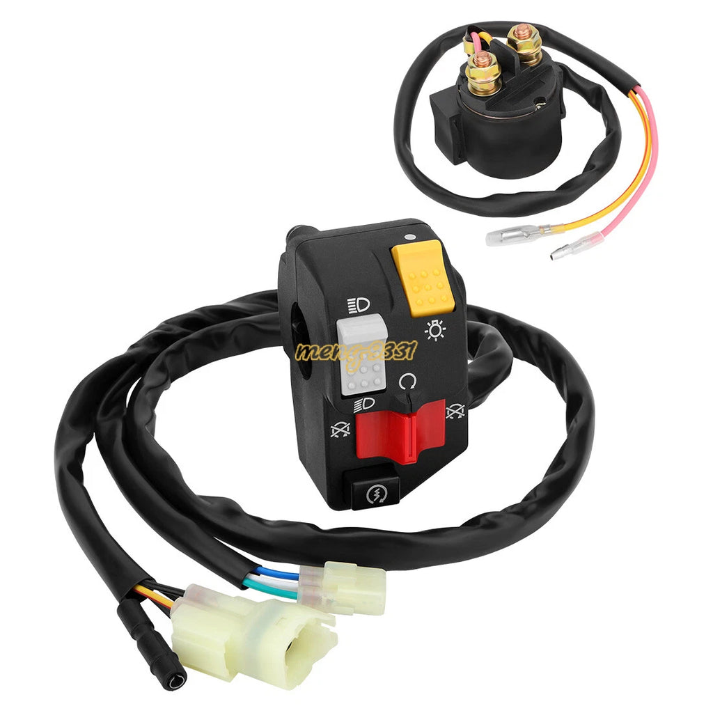 Handlebar Switch & Starter Relay for Honda Sportrax 250 TRX250EX (2006–2007)