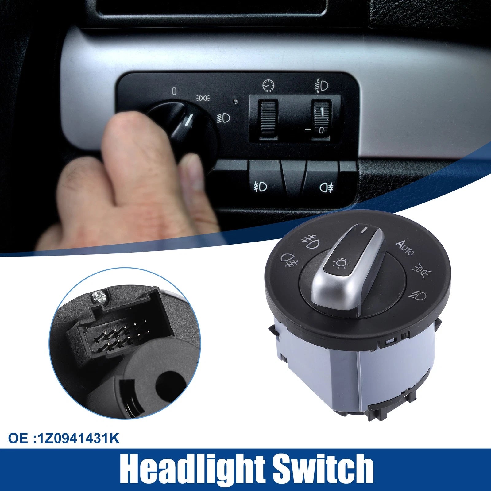 Headlight Switch Replacement for Volkswagen Golf (1999–2010)