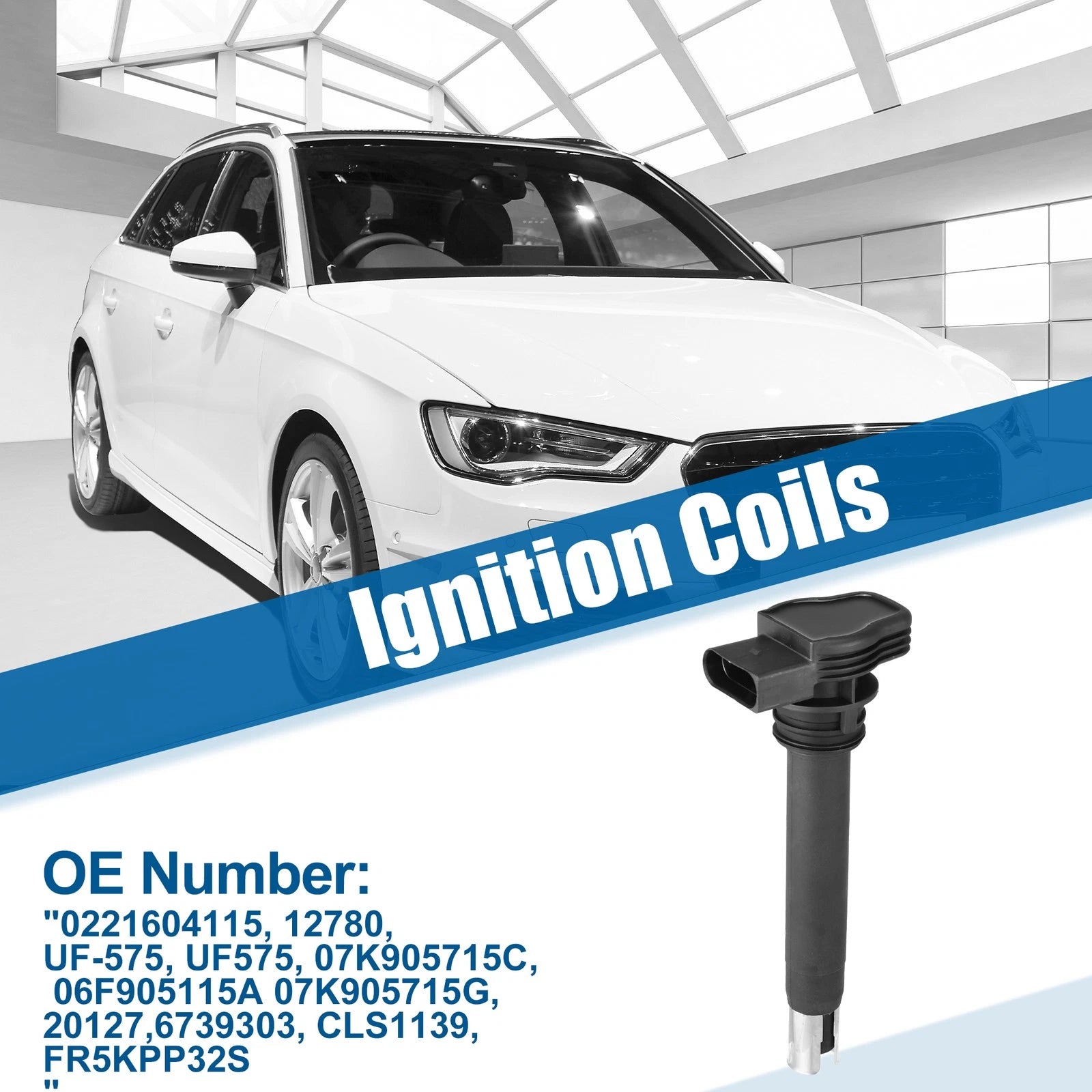 Ignition Coil Replacement for Audi A3 A4 A5 TT VW GTI Passat (2000–2024)