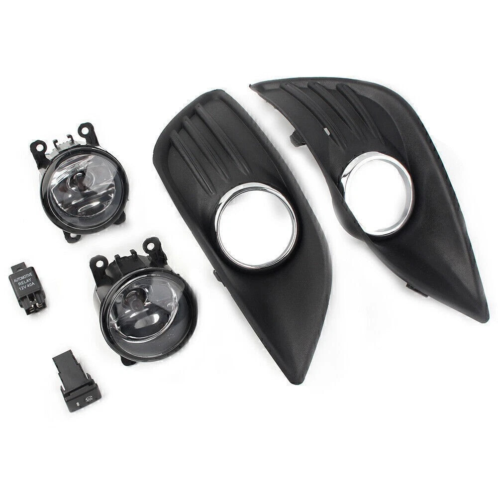 Fog Light Cover Grille Bezel Switch Kit for Ford Focus MK2 (2009–2011)