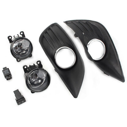 Fog Light Cover Grille Bezel Switch Kit for Ford Focus MK2 (2009–2011)
