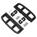 Matt Black Footboard Set for Harley Electra Glide/Road Glide (2009–Present)