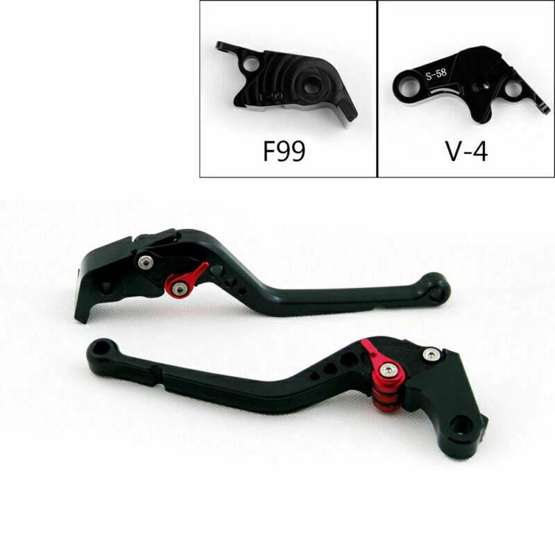Long Brake Clutch Levers for Aprilia RSV4 Factory/RR/R Tuono V4 (2010–2023)