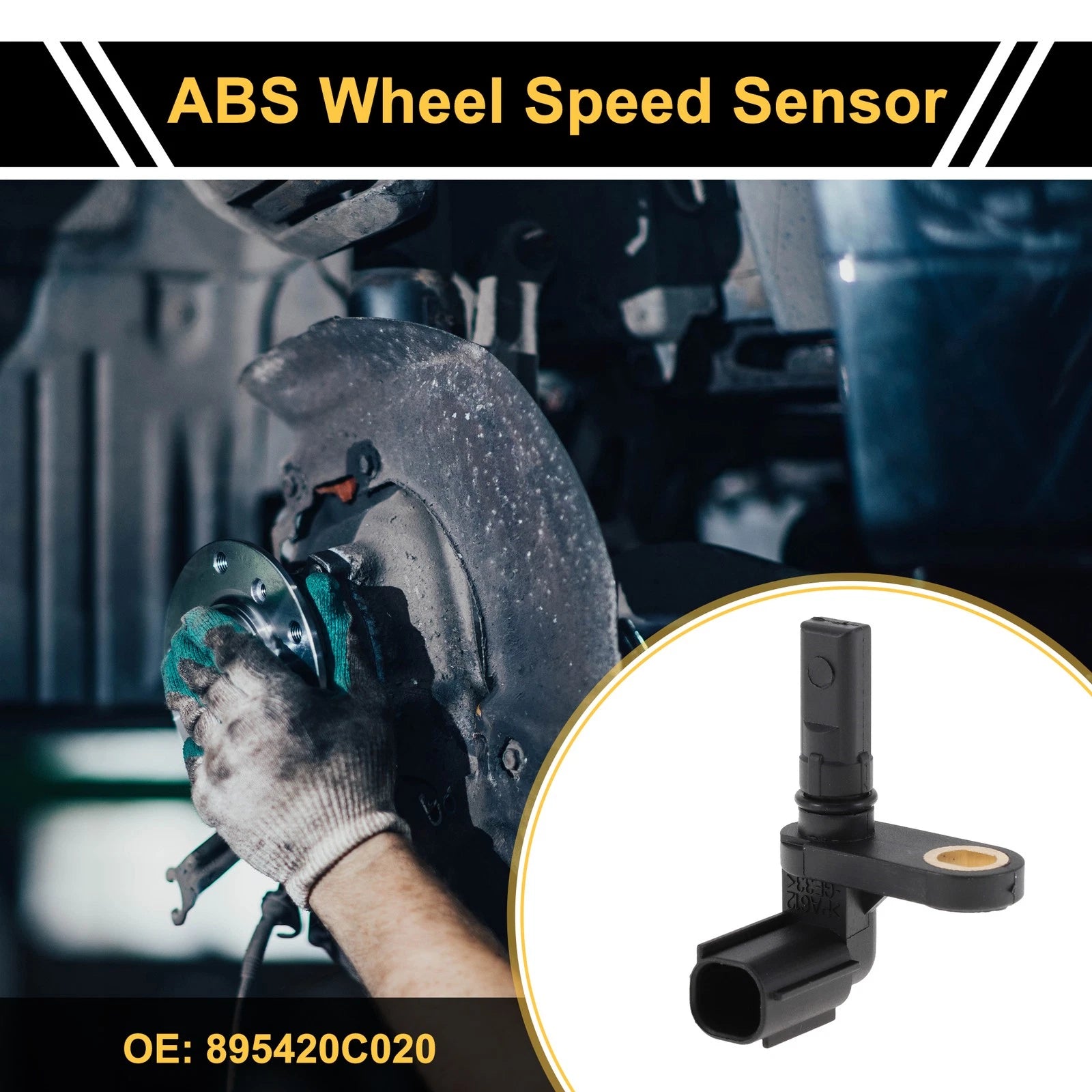 ABS Wheel Speed Sensor Replacement for Toyota Tundra (2007–2017)