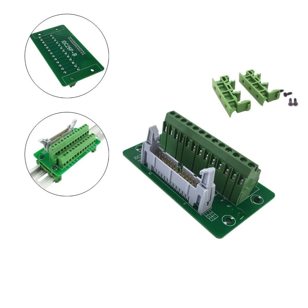 26 Pin IDC Connector with Bracket for PLC Systems (86x51mm)