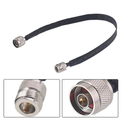40cm RF Coaxial Cable with Straight N Male and Female Ends