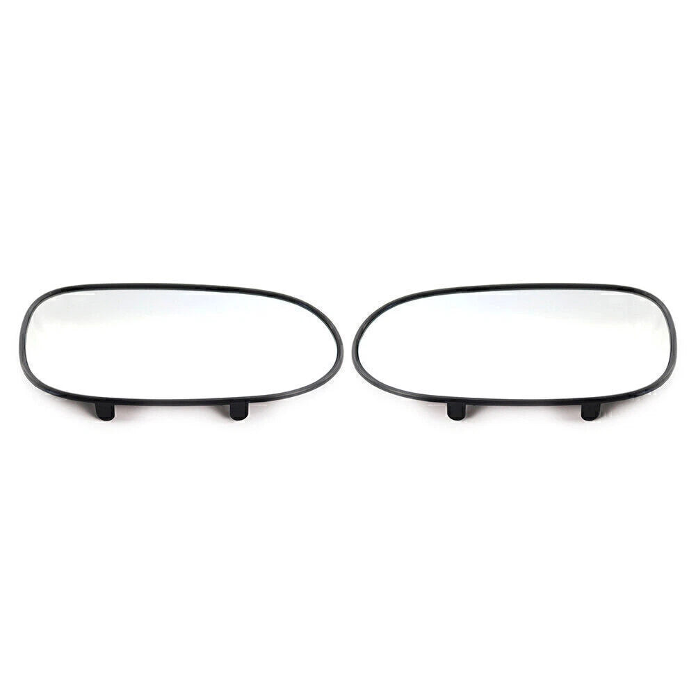 Pair Mirror Glass Smooth Heated for Chevrolet Corvette (2005–2013)