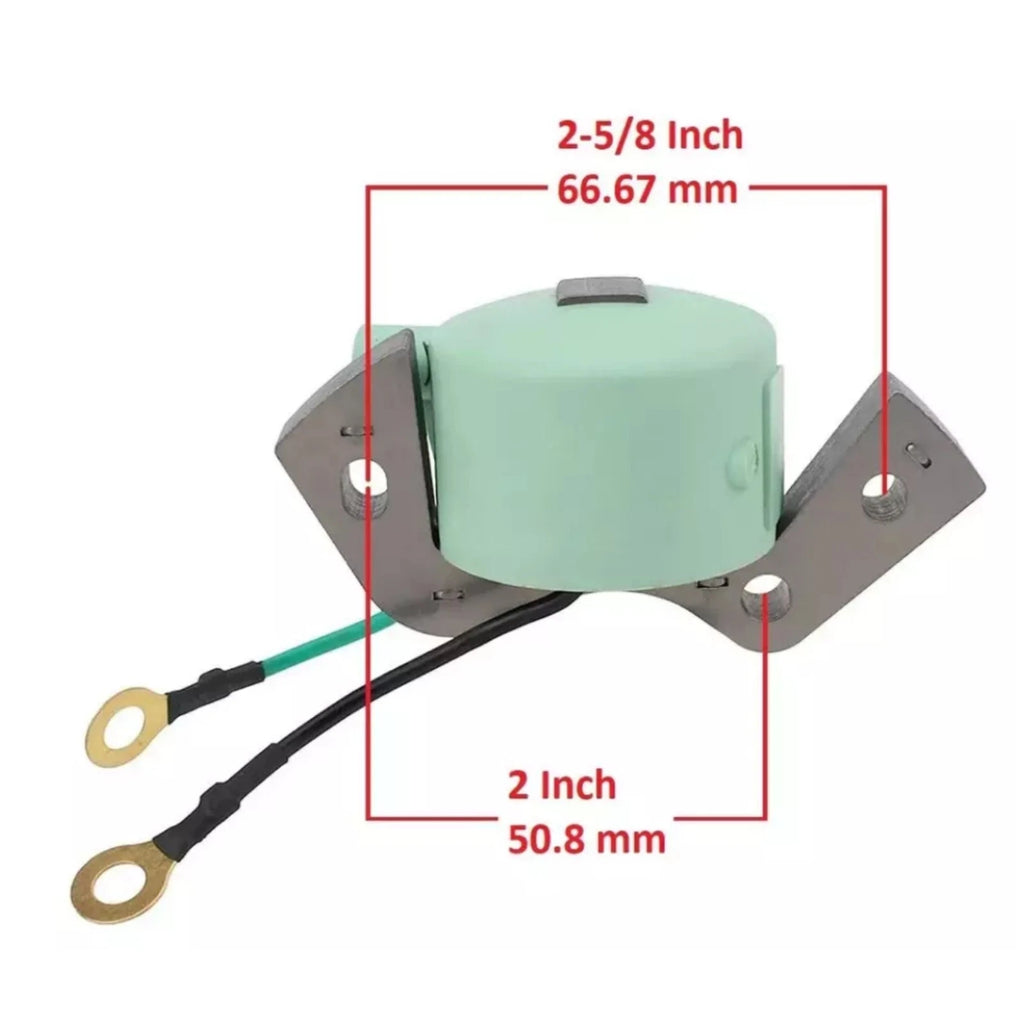 2X Ignition Coil for OMC Johnson Evinrude Outboard (580416, 582995, 584477)