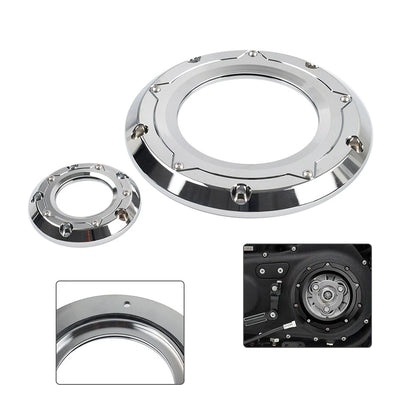 Timing Cover for Harley Softail Dyna Touring Road Glide (Chrome)