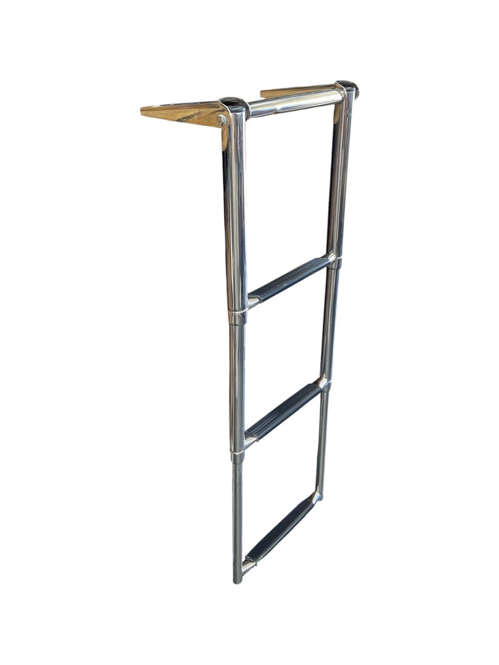 3-Step Telescoping Ladder for Marine Use (Stainless Steel)