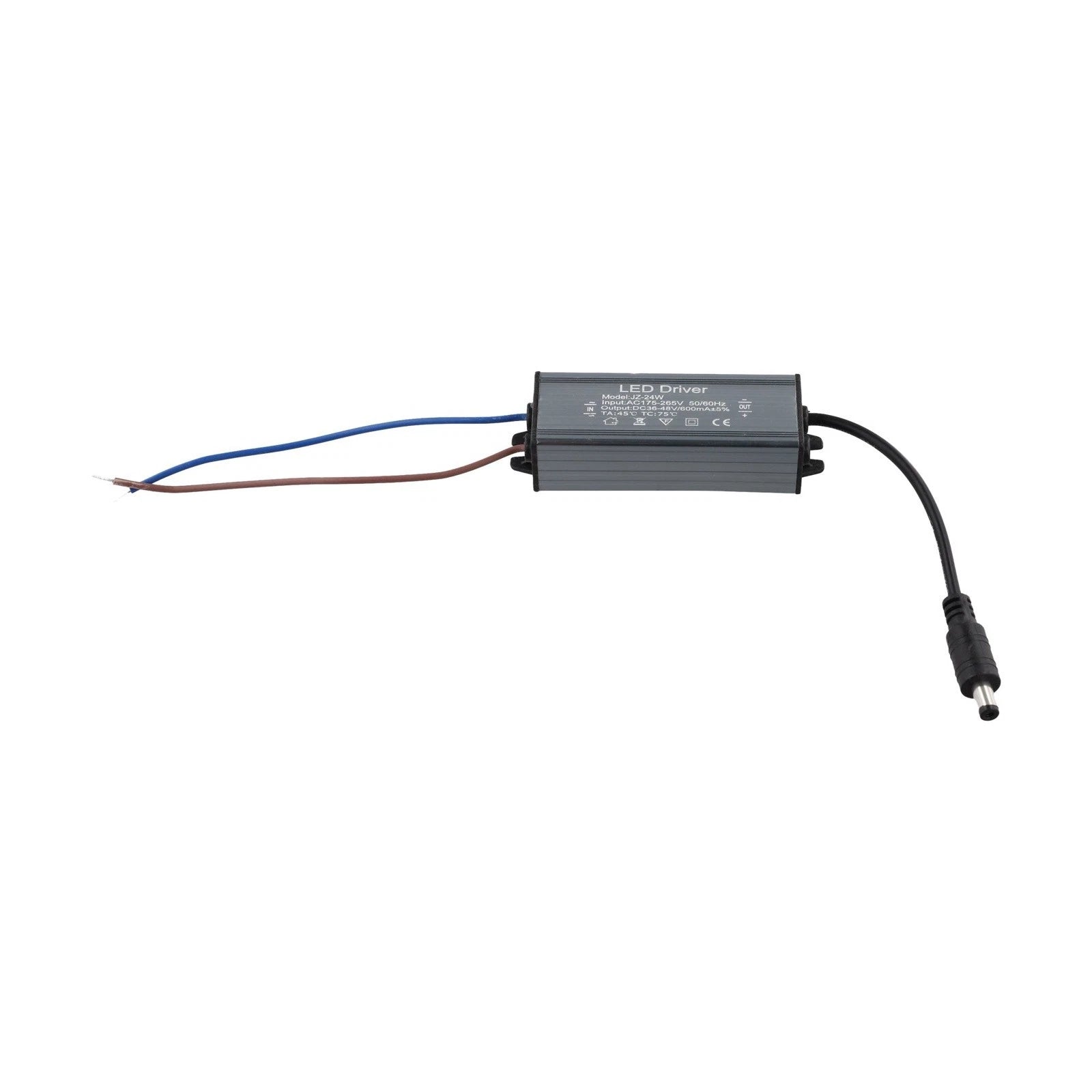 24W Constant Current LED Power Adapter DC 36-48V Waterproof Driver
