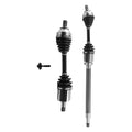 Front CV Axle Shaft Assembly Pair for Volvo C30 (2004–2013)