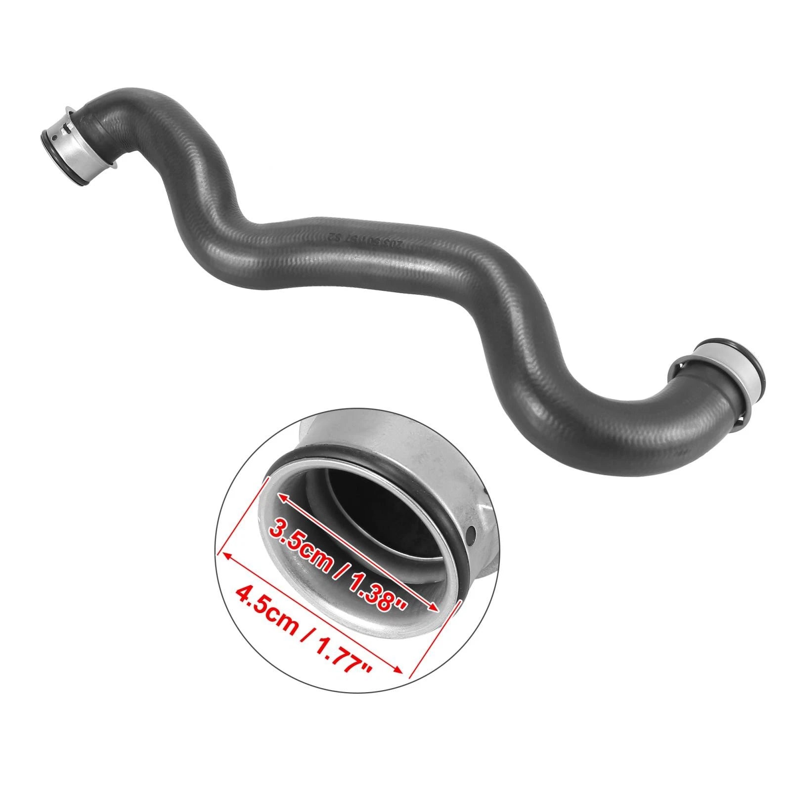 Upper Radiator Coolant Hose Replacement for Mercedes-Benz C230 (2003-2005)