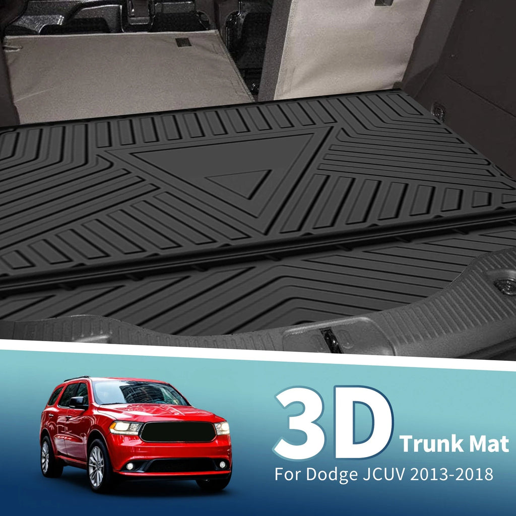 Rear Trunk Cargo Liner TPE Flat Face for Dodge Journey (2013–2018) 1 Pc